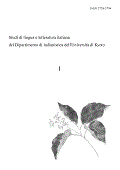 Studi di lingua e letteratura italiana del Dipartimento di italianistica dell'Università di Kyoto